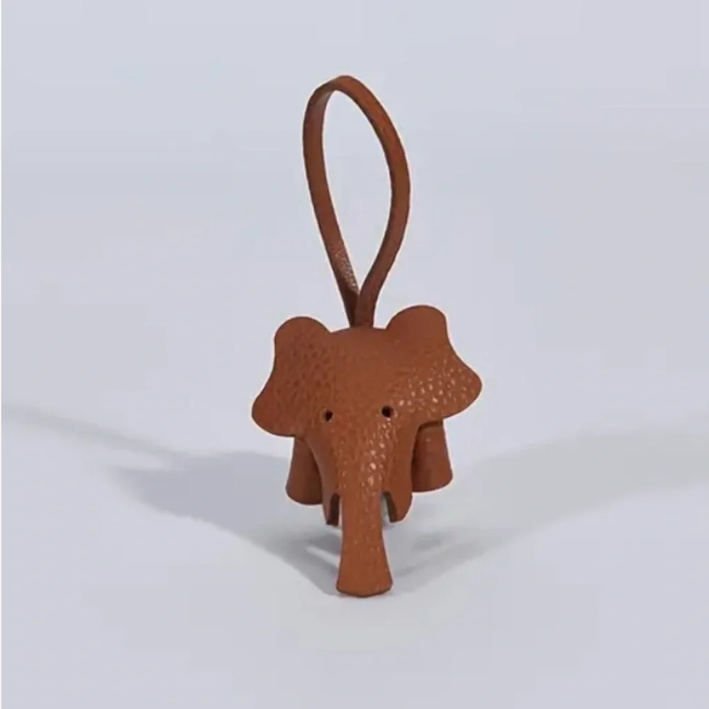 Elephant Bag Charm/Keychain  - Blue, Pink, Brown